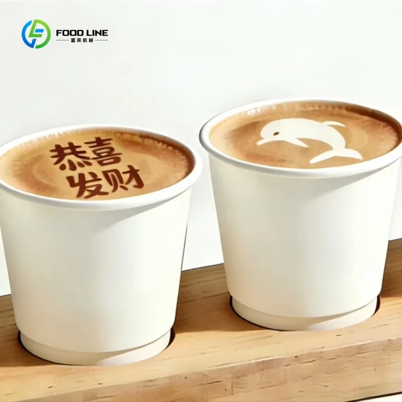 Macchina Barista Robotica Intelligente Personalizzata con Braccio Cobot a 6 Assi, Unità Distributrice di Caffè Completamente Automatica con IA per Operazioni a Lungo Termine - immagine 5