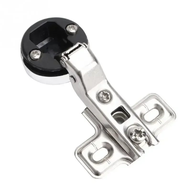 Kitchen Cupboard Glass Door Hinge Home Wine Cabinet Hardware 26mm Cup Screws #734 stainless steel hinges door hinges