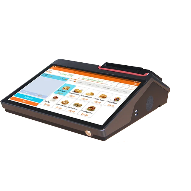 Hot Sale 12.5 Inch Full HD 1080P Printer Cash Register Pos Swipe Machine
