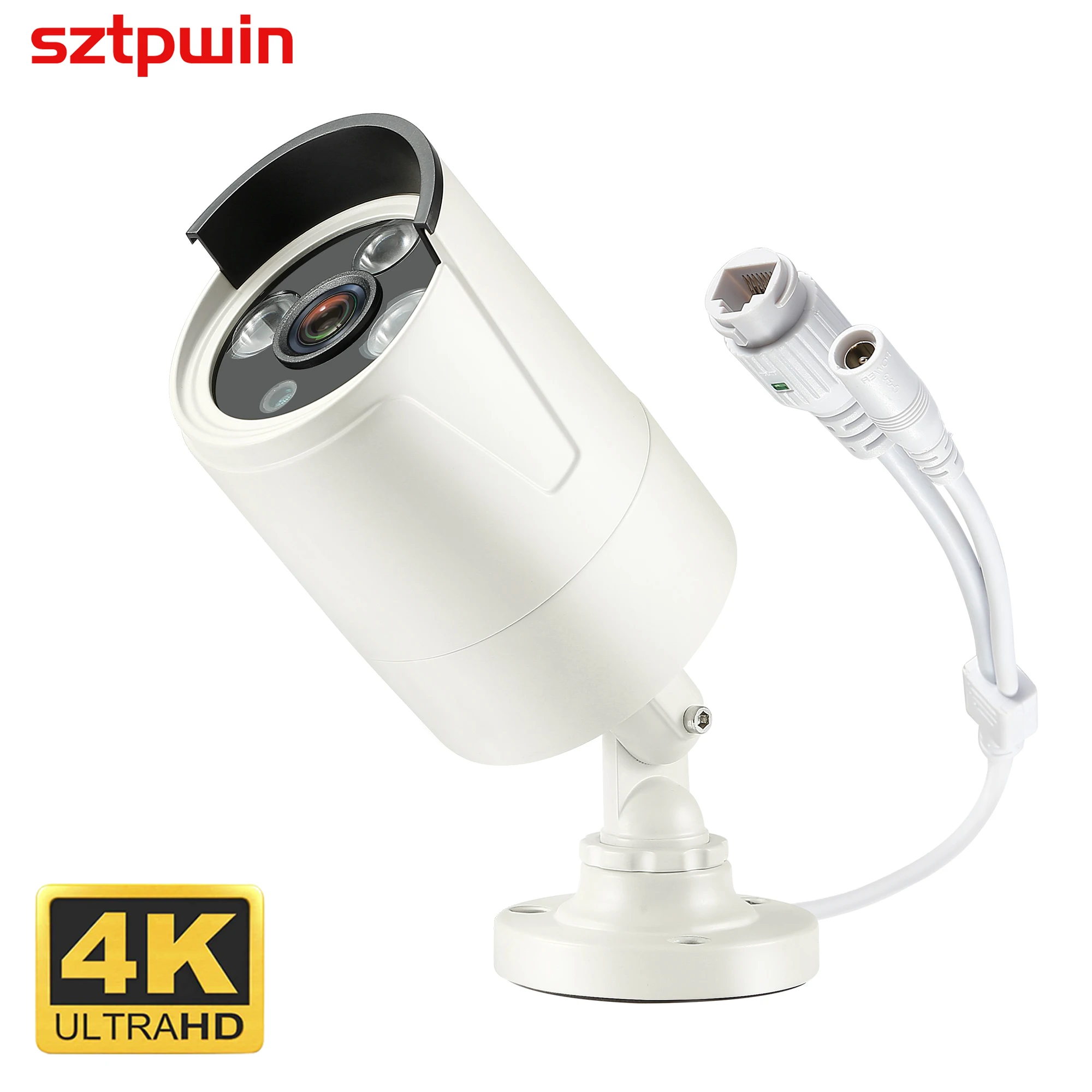 

8.0MP POE Wired IP Camera ONVIF H.265 Audio Record CCTV Face Detection 5MP 4MP 3MP Waterproof IP66 Outdoor Security Video Camera