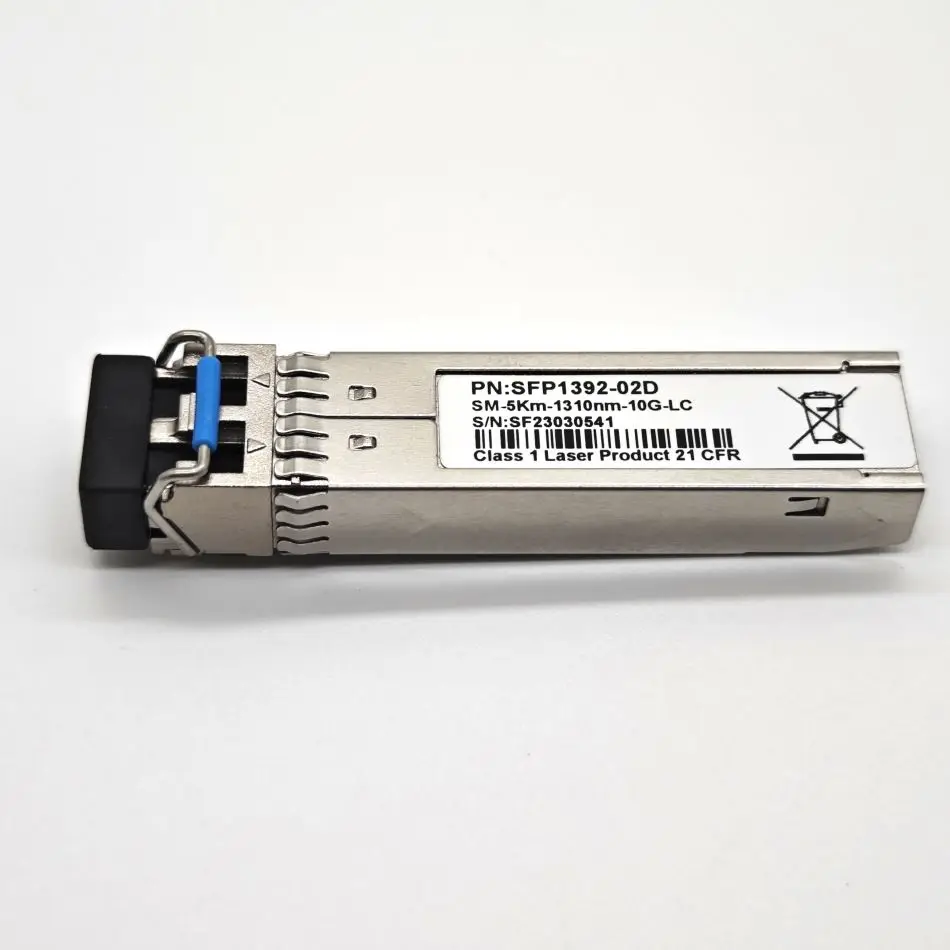 Fiber Transceiver Module 10G Single Mode SFP+ LC for Cisco Ubiquiti Mikrotik D-Link TP-Link