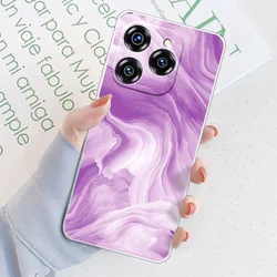 Custodia per telefono in silicone shockproof trasparente - TPU morbido con design personalizzato stampato