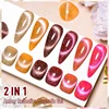 MEET ACROSS 6Pcs/Set Amber Reflective Cat Magnetic Gel Nail Polish Autumn Glitter Brown Coffee Series Nail Art UV Gel For Nails 5