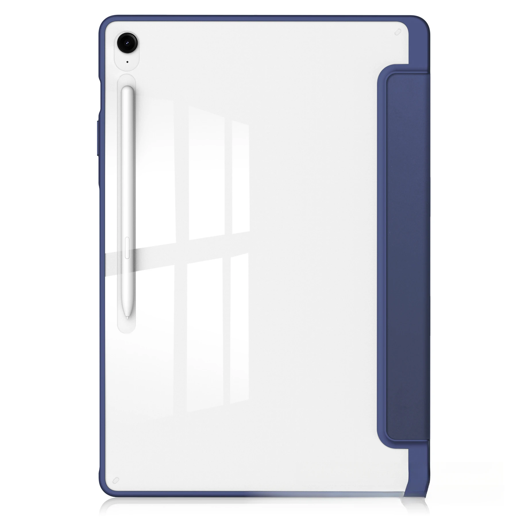 Für Galaxy Tab S10FE+ 13.1 Tablet-Hülle S10FE Plus X620 Dreifach Faltbare Stapelbare Acryl-Hülle mit Stifthalter – Detail 25