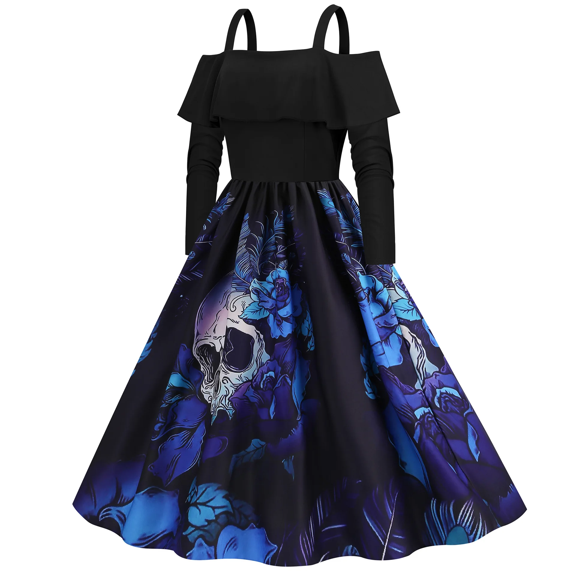 Halloween Medieval Scary Cosplay Costumes for Women Sexy Skull Ghostface Party Dress Disfraz Hombre Mujer Carnival Dress Up halloween costumes