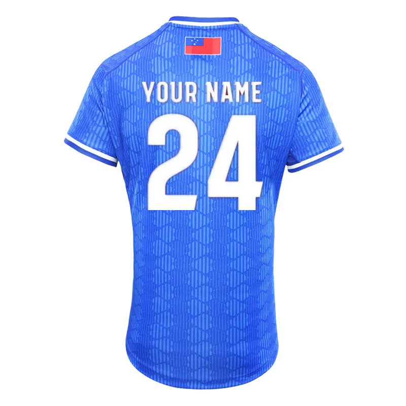 thumbnail image 1 of Réplica de la camiseta de local de rugby de Samoa Toa 2024 para hombre Tamaño: S-5XL (imprima su nombre y número), 1 of 5