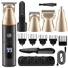 Resuxi LK-881 Waterproof Electric Shaver Home Men's Multifunctional Electric Hair Clipper Nose Hair Trimmer Set 5