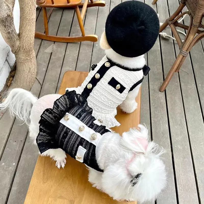 Title 5, Spring Summer Pet Clothes Kitten Puppy Breathab...