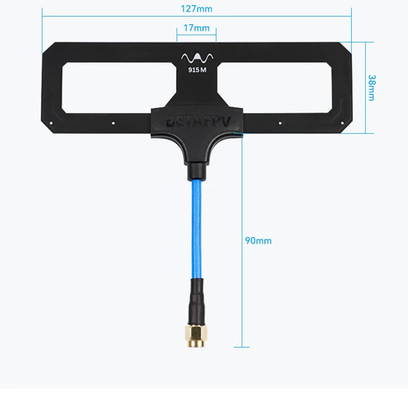 2PCS 2.4G 915MHz 868MHz Long Distance Model Drone High Gain UAV Antenna SMA Male Connector