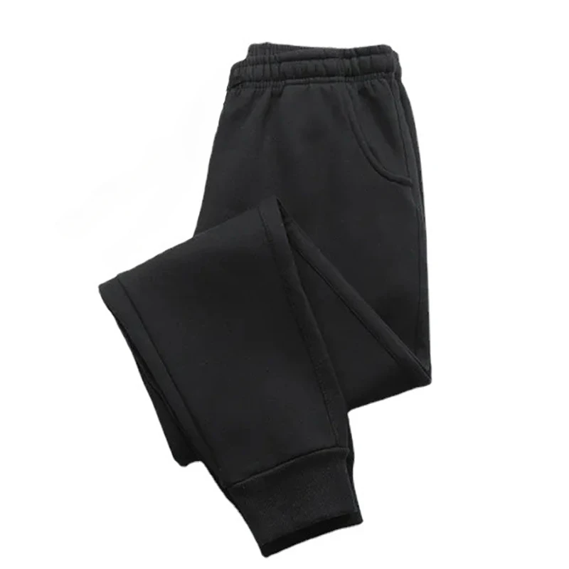 Kids Print Jogging Pants Sports Pants Fitness Running Trousers Harajuku Style Solid Color Sweatpants Easy to Match Home