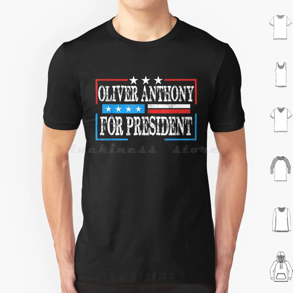 Oliver Anthony For President 2024 T Shirt Uomo Donna Bambini 6Xl Oliver Anthony Rich Men North Of Byrd I Want To Go Home