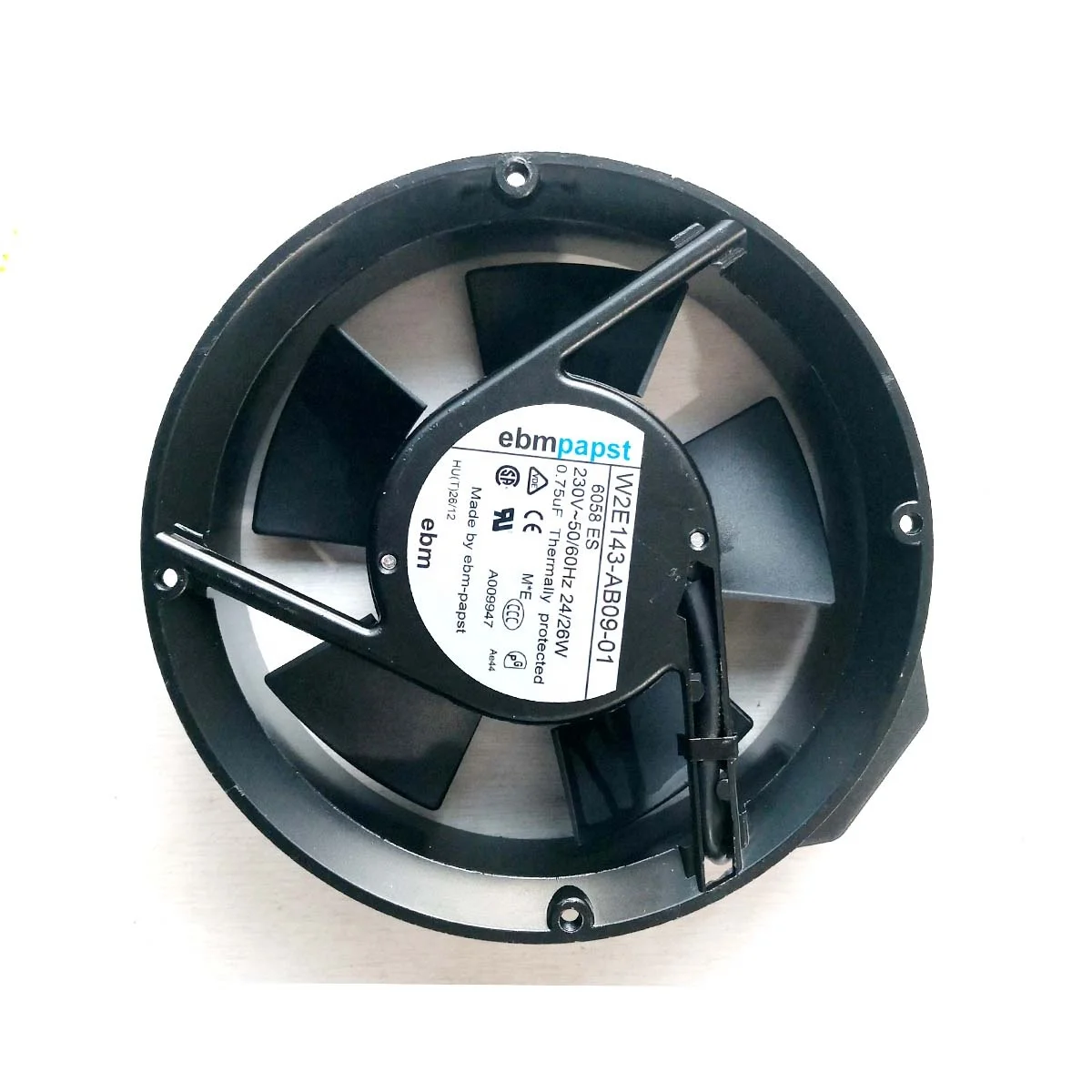 

AXIAL COOLING FANS W2E143-AB09-01