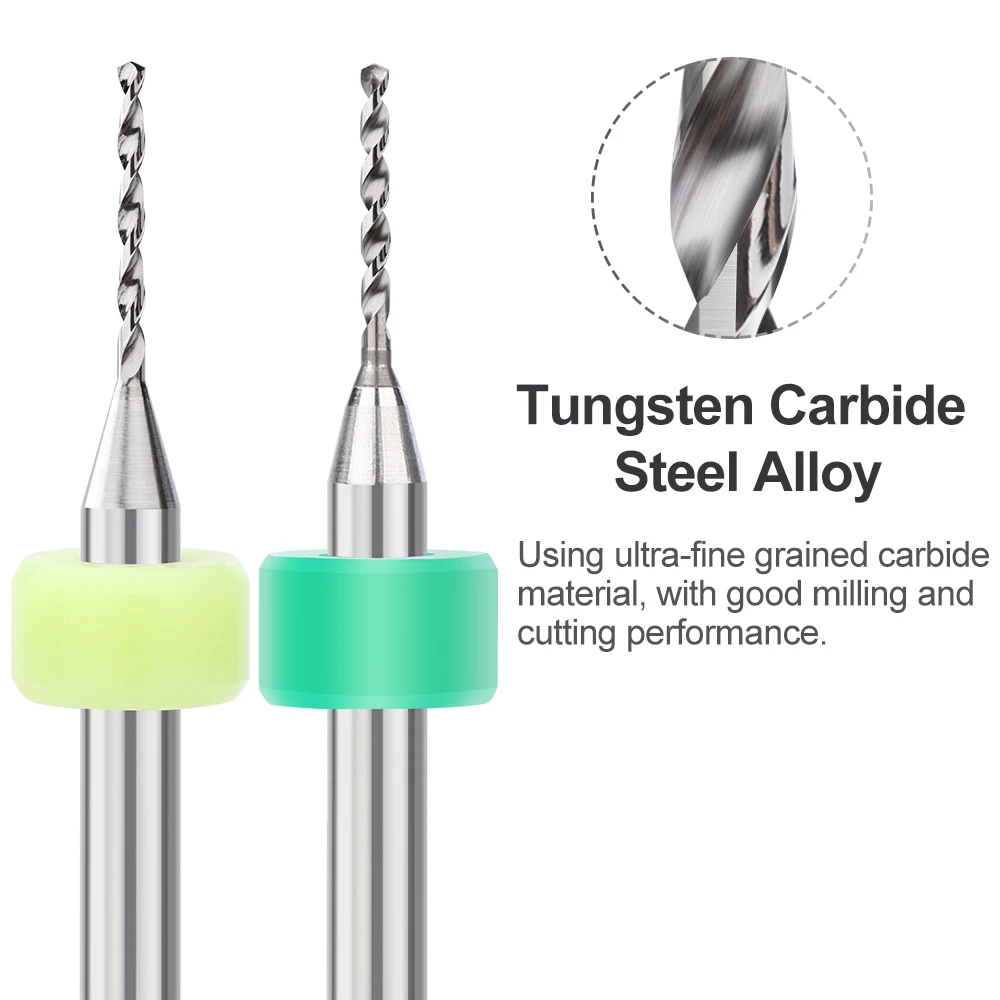 Paquete De 10 Pcb De Carburo De Tungsteno Fresa Cnc De 1,0 M | Meses Sin Interés - Foto 12