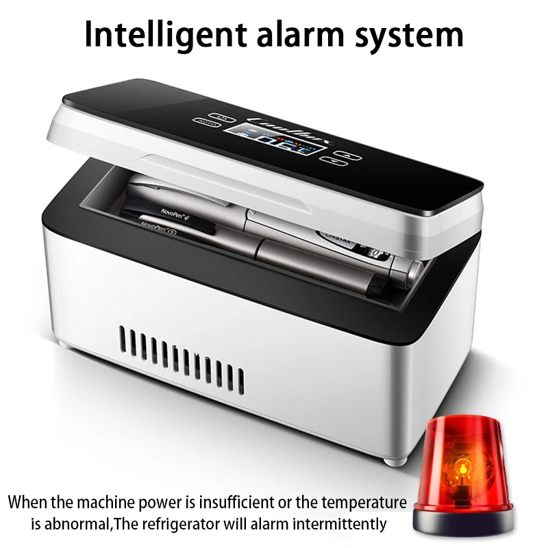 13600mAh Portable Insulin Refrigerator USB Rechargeable Mini Cold