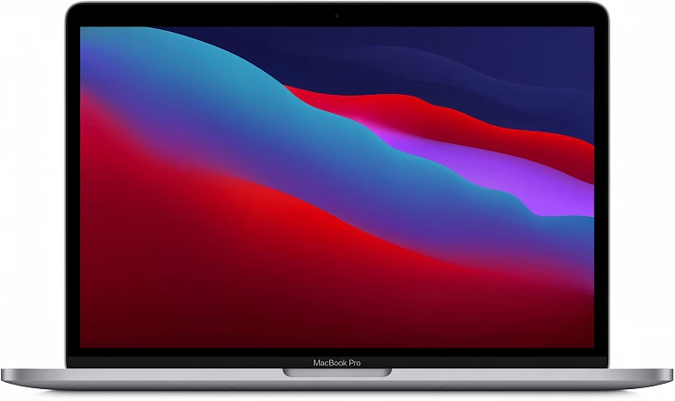 Ноутбук 13.3'' Apple MacBook Pro 2020 MYD92RU/A M1 chip with 8‑core CPU and GPU 8GB 512GB SSD Space Grey | Компьютеры и