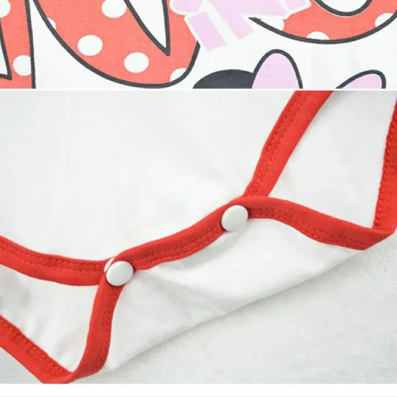 Summer Baby Boy Rompers Infant Sleevless Cartoon Mickey Minnie Girl Romper Newborn Cotton Jumpsuit Outfit Pajamas Bebe Clothes