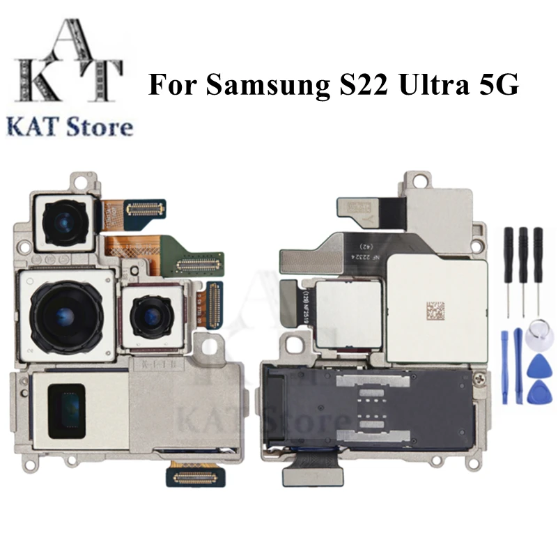 

1Pcs Rear Back Front Camera Flex Cable For Samsung S22 Ultra 5G SM-S908 Rear Camera Replacement Parts
