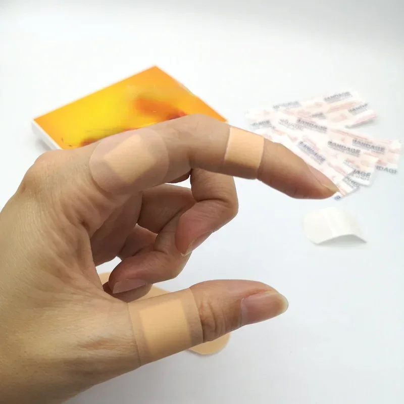 baby bandage waterproof breathable adhesive plaster hemostasis wound sticker dressing band Aid for children 100pcs/set