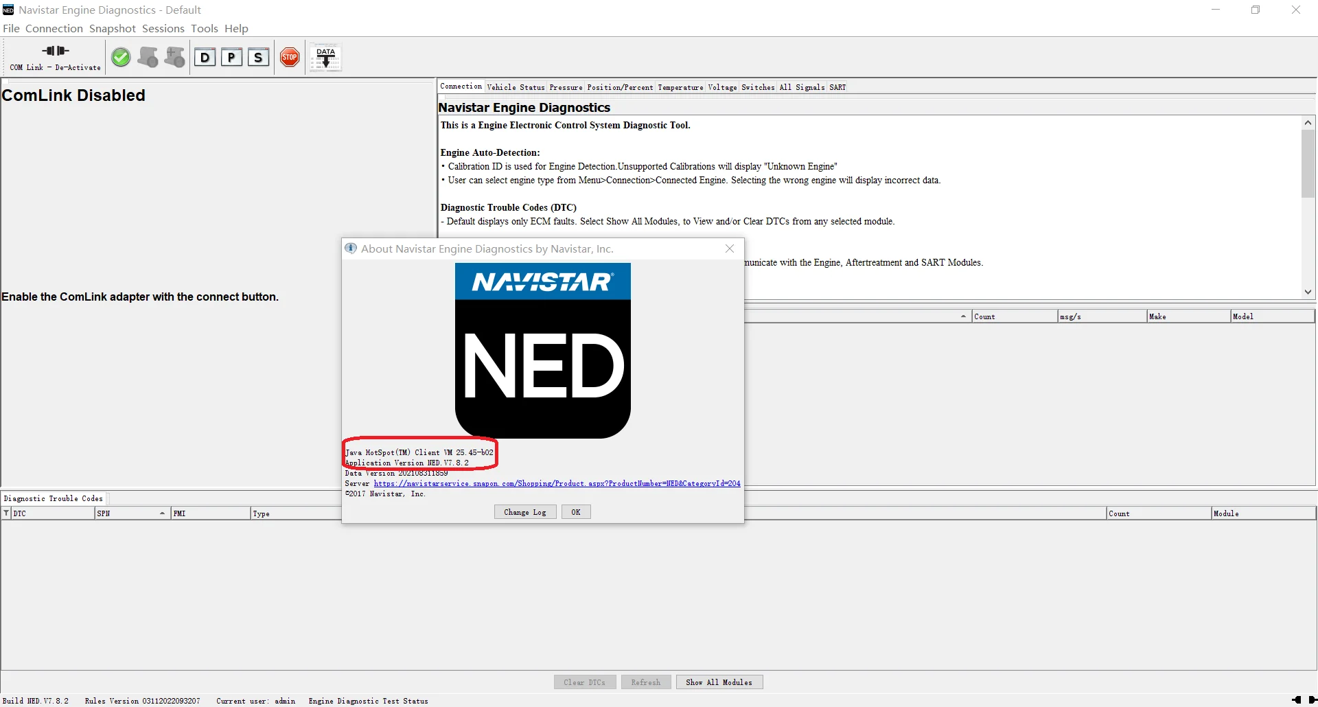 

International Navistar Engine Diagnostics NED 2023
