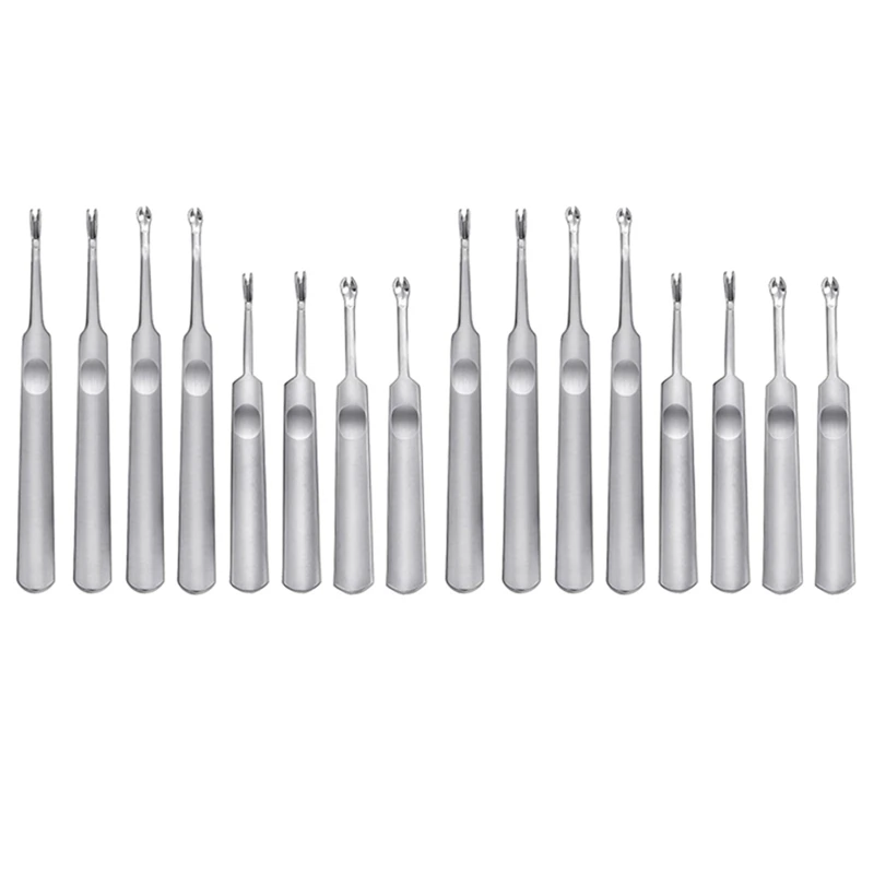 

Ручная обработка краев кожи, инструмент для самостоятельного ремесла, инструмент для резьбы по коже (16 шт.)