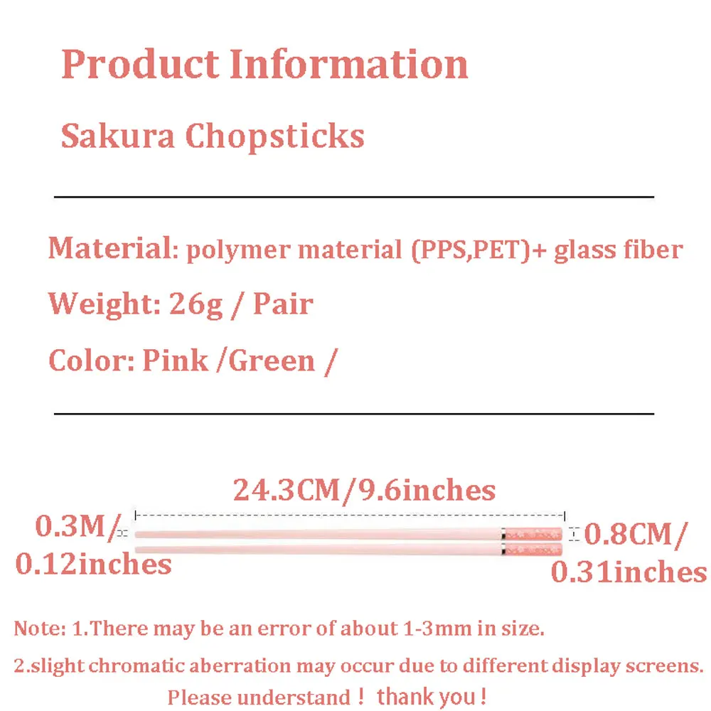 Bastoncini Per Sushi In Fibra Di Vetro - Set Da 5 Paia Colorate, 24 Cm, Antiscivolo E Lavabili - Foto 3