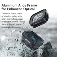 aMagisn Macro / Wide-Angle Lens for DJI Osmo Pocket 3,Optical Glass / Magnetic Attach /Aluminum Frame Camera Lens for Pocket3 - Image 4