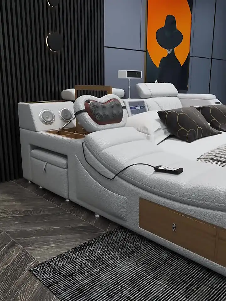 Кровать LISM King Size со вместительным ящиком