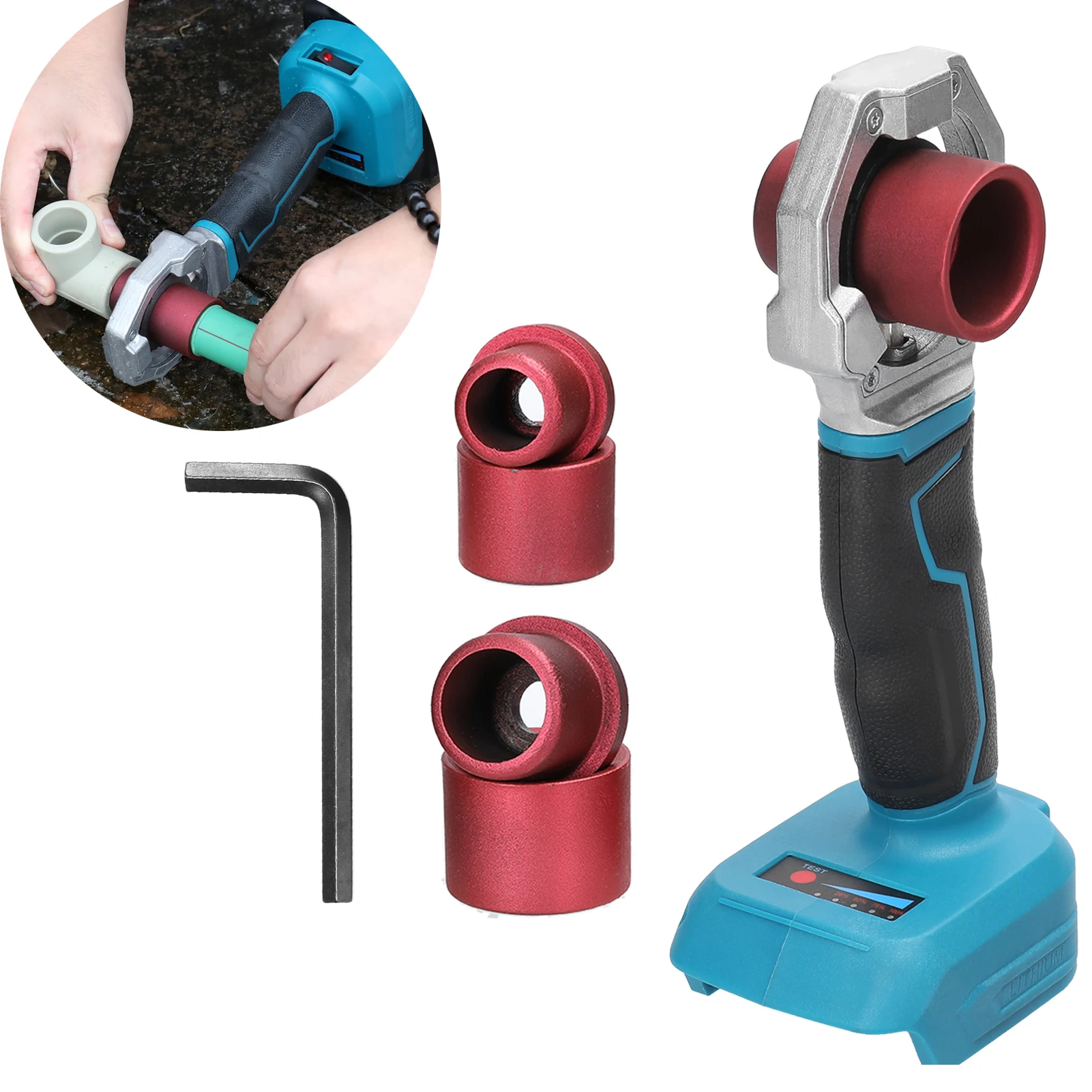 Cordless PE/PPR Water Pipe Melter Household PPR Welding Machine 340℃ Constant Temperature Plastic Welding Machine pipe welding iron pipe welding