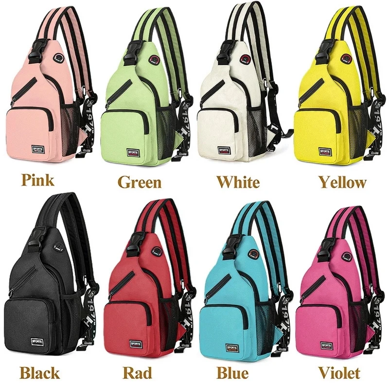 Sling Chest Backpack Waterproof One Shoulder For Women Men Bag Crossbody Husband Female Cross Waist Pack Male Belt Banana Pocket