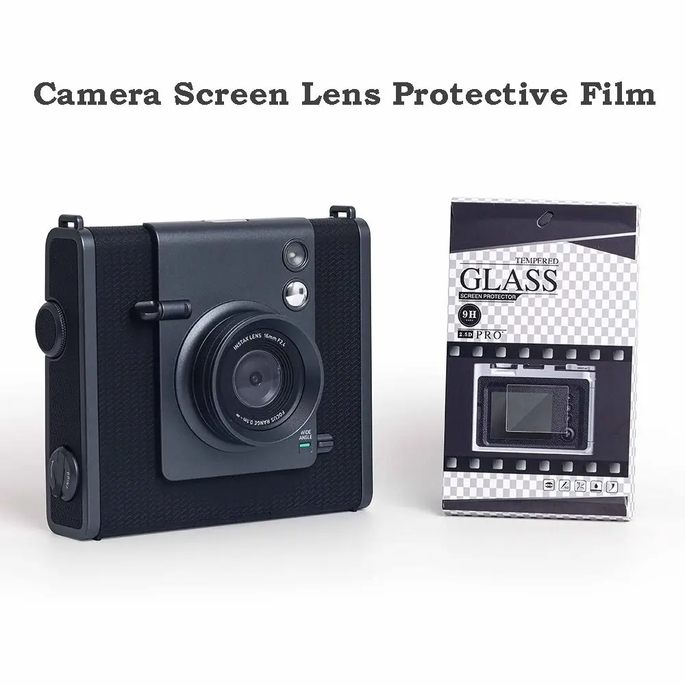 9H Hardness Lens Protective Film Anti Scratch Instant Camera Screen Protector Anti Fingerprint for Fujifilm Instax WIDE EVO