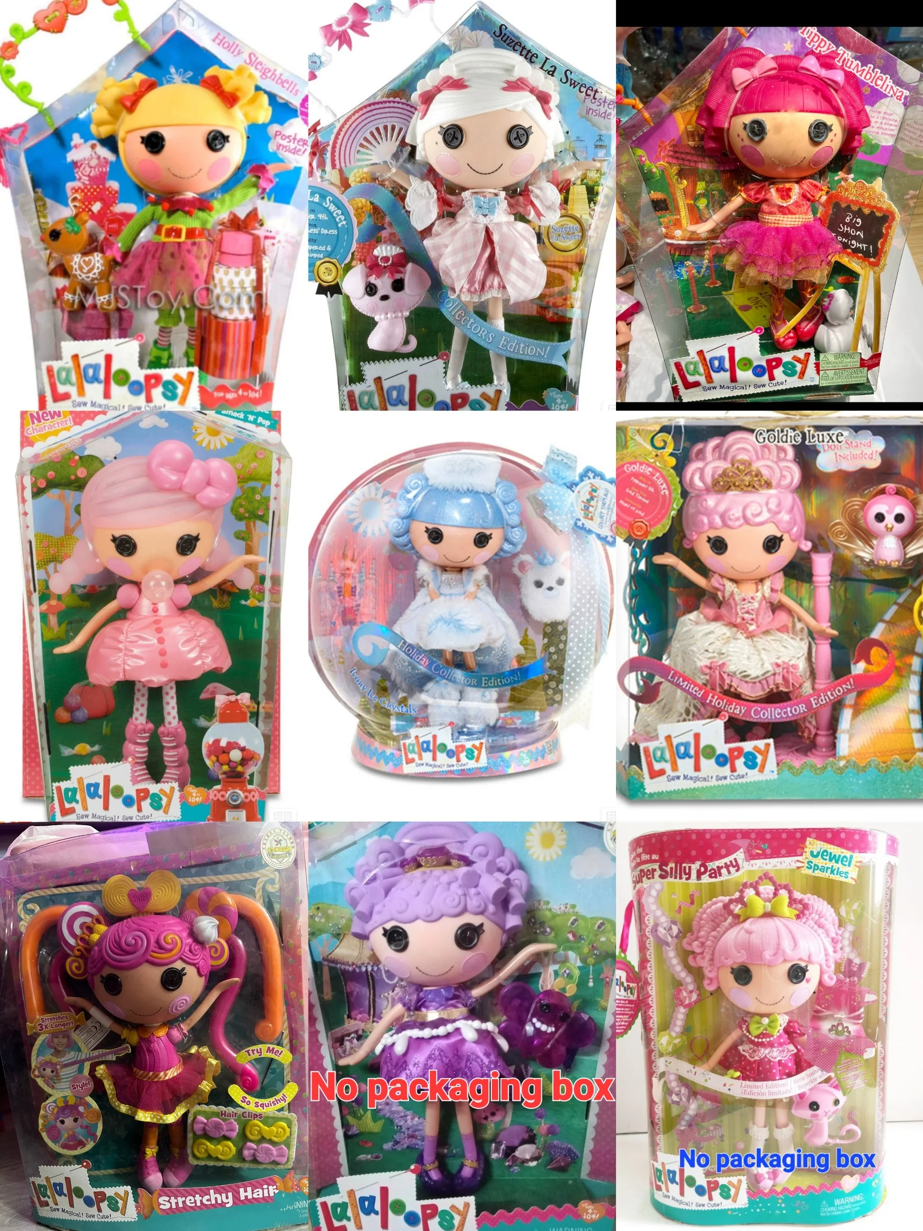 Original design fabric doll PVC toy Lalalopsy doll | eBay
