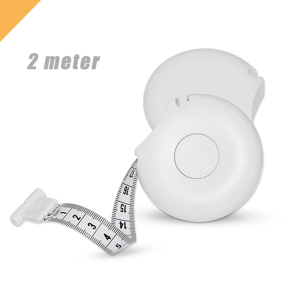 Tape measure 200cm/80Inch retractable metric for body waist chest legs silent measure