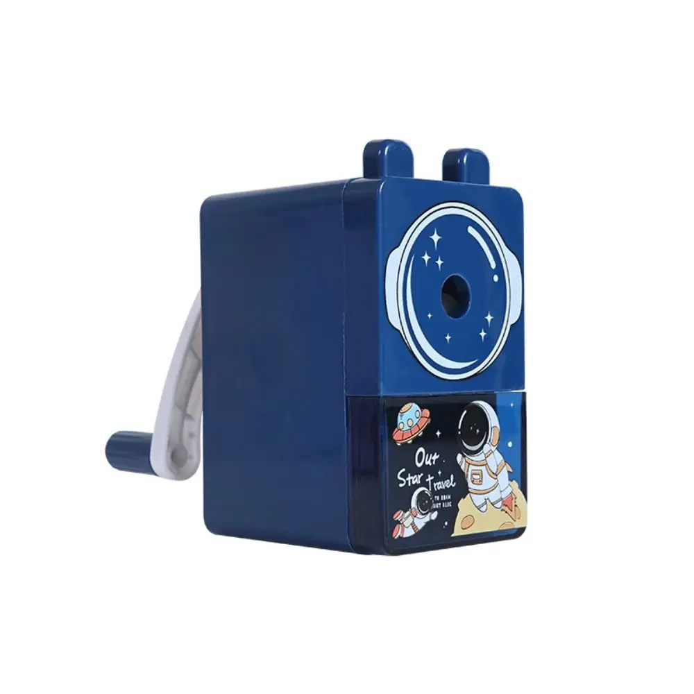 Temperino Automatico a Manovella per Matite, Utensile per Disegno e Scrittura, Temperino Meccanico per Matite da Schizzo - immagine 2