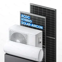 Sunpal 2 Ton 24000Btu Dc Inverter Hybrid Solar Powered Ac Air Conditioner Mini Split Unit For Home Use 1