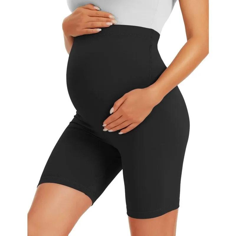 

Pregnant women's shorts safety pants paired with sports cycling shorts