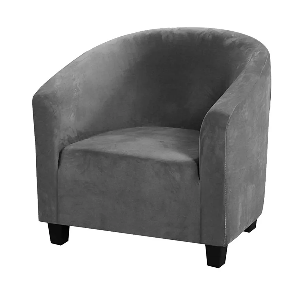 

Чехол на диван вельветовый эластичный бархатный плотный полноразмерный чехол для барного кресла для гостиной и украшения дома