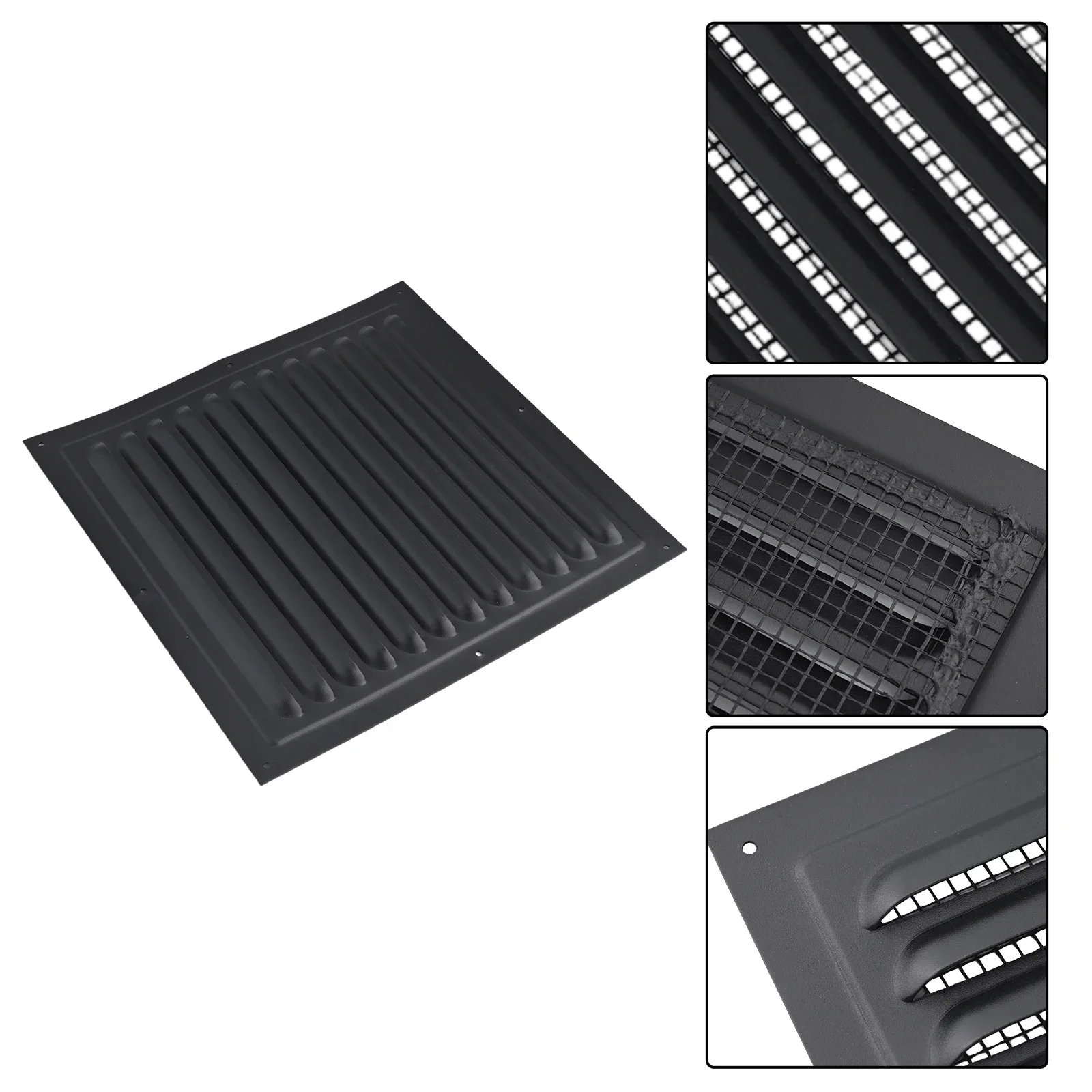 Air Ventilation Cover Louver Vent Grille Square Ducting Ceiling Ventilation Grill Heating Cooling Vent Exterior