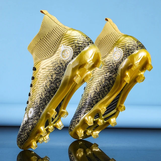 Men Soccer Shoes Kids Football Boots Women Professional Soccer Cleats Antiskid Chaussure Football TF/FG Outdoor Football Shoes