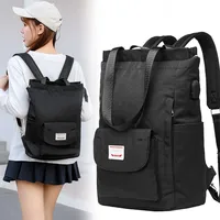 Stylish 13 14 15.6 Inch Laptop Backpack For Women USB Charge College Backpack Bag For School Lightweight Laptop Bag For Work 2