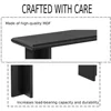 Modern console table, U-leg, 59.1 ", sofa table, narrow entrance table in hallway, Behind sofa, living room, foyer 5