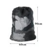 Durable Nylon Mesh Drawstring Bag Large Laundry Mesh Bag Drawstring Anti-snagging Anti-deformation Mesh Clothes Washing Bag 6