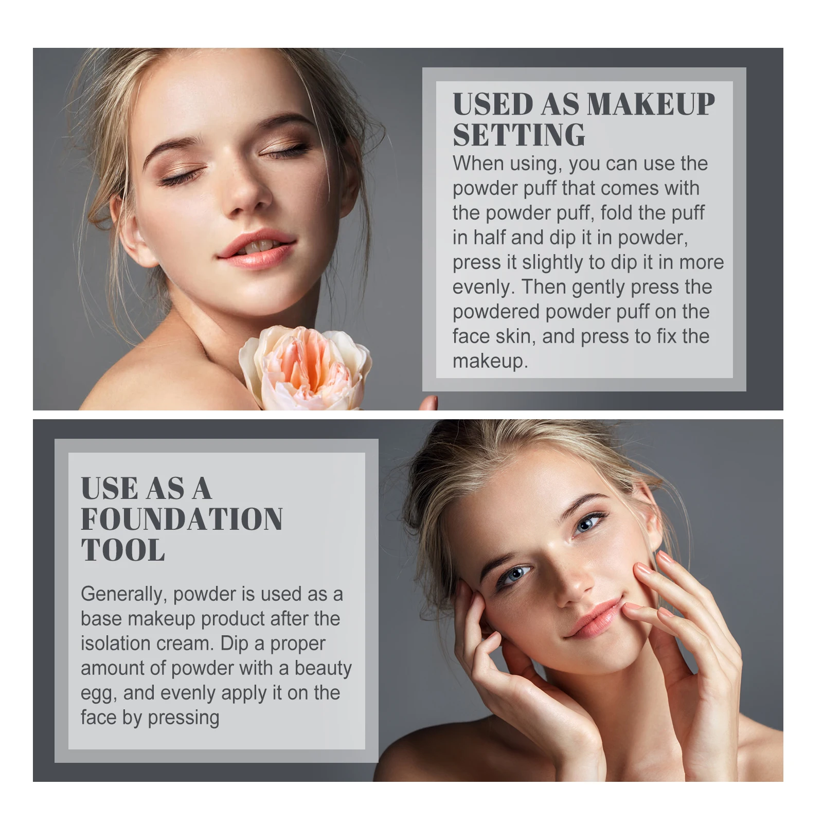 Breathable Setting Powder Long Lasting Waterproof Makeup Finish_voghion.com