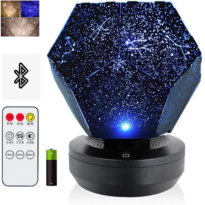 red night light Desk Lamps Birthday Light Star Anime Room Decoration Led Lights Lamp Luces Discoteca Bedroom Humidifier LED Galaxy Projector 5v nursery night light