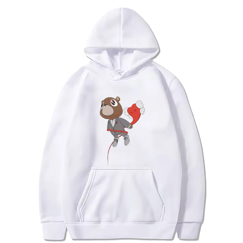 Kanye West Heartbreak Hoodie 2024 Men Women Hot sale Fashion Pullover Streetwear Fleece Unisex Long sleeve Hooded sweatshirts