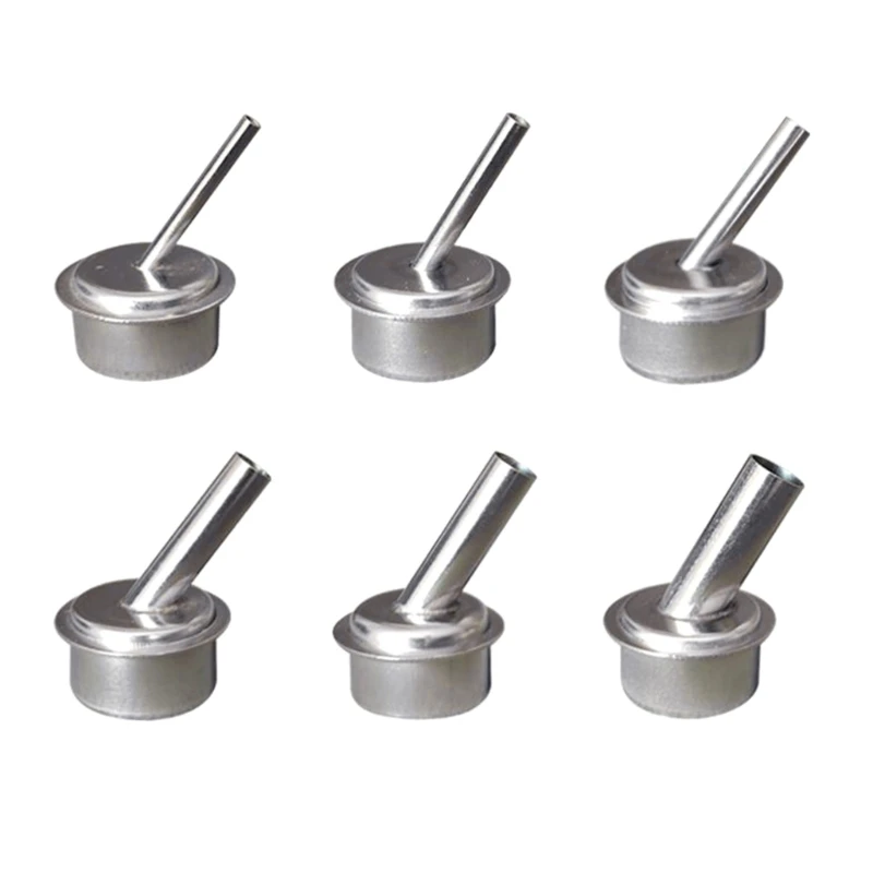 

M6CF 3/4/5/7/8/10mm Bent Curved Air Nozzle Assortment for Quick 861 Hot Air