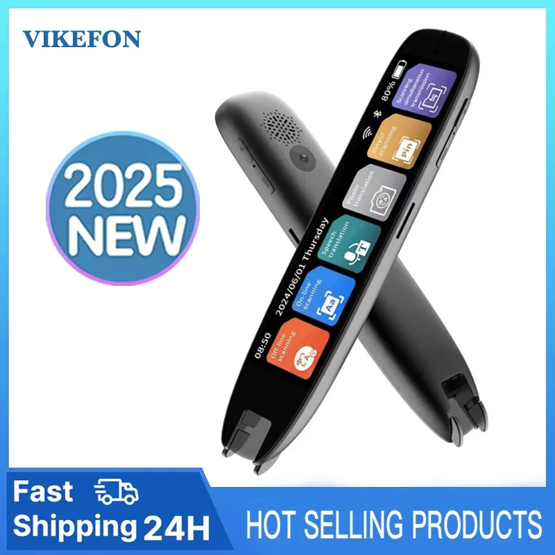 S65Pro Dictionary Translation Pen Scan Reader Device Text Scanning Read Translator WiFi/BT Connection Online Photo Translate