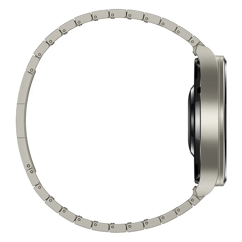 Luxury 22mm Stainless Steel Watch Band - Elegant Metal Bracelet Strap