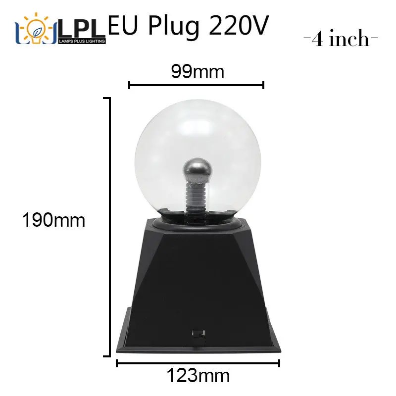 

4Inch New Novelty Magic Crystal Ball Touch Lamp LED Night Light Child Nightlight Birthday Christmas Kids Decor Gift Light