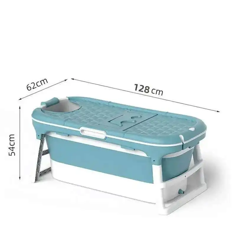 Full Body Sweat Steaming Plastic Bathtubs Multifunctional Folding Bath Barrel Adult Home Bath Bucket Dormitory Tub Product