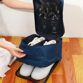 Borsa per scarpe a 3 strati Scatola portaoggetti da viaggio Borse per organizer per uomo Valigie per bagagli da donna Borsone Tote Bag Accessori da viaggio 1